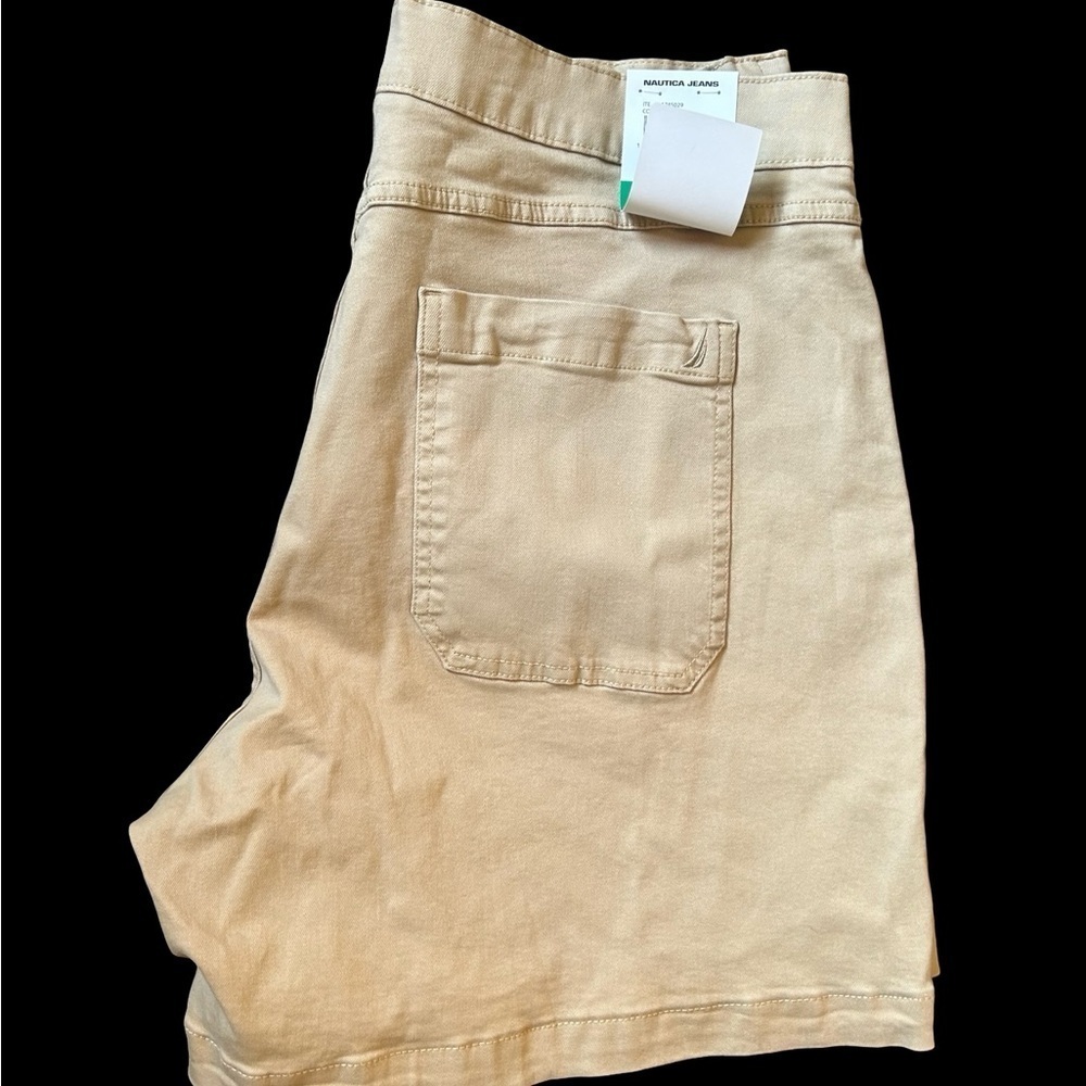 NWT Nautica Stretch Pull-on Chino Shorts XL - Picture 11 of 11